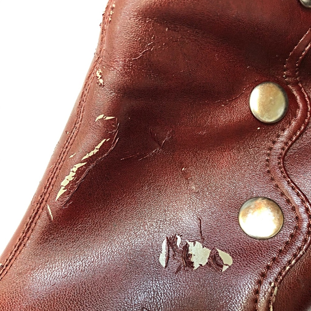 Predictions - Red/Rust heeled bootie - Picture 9 of 10